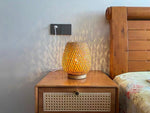 Lampioo Rattan Table Lamp for Ambient Lighting