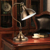 20'' Antique Metallic LED Desk Lamp with Adjustable Gooseneck