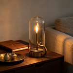Lampioo Glass LED Accent Table Lamp