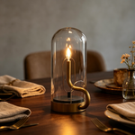Lampioo Glass LED Accent Table Lamp